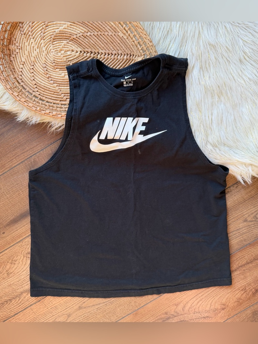 Nike Black Futura Muscle Tank Top Size XL